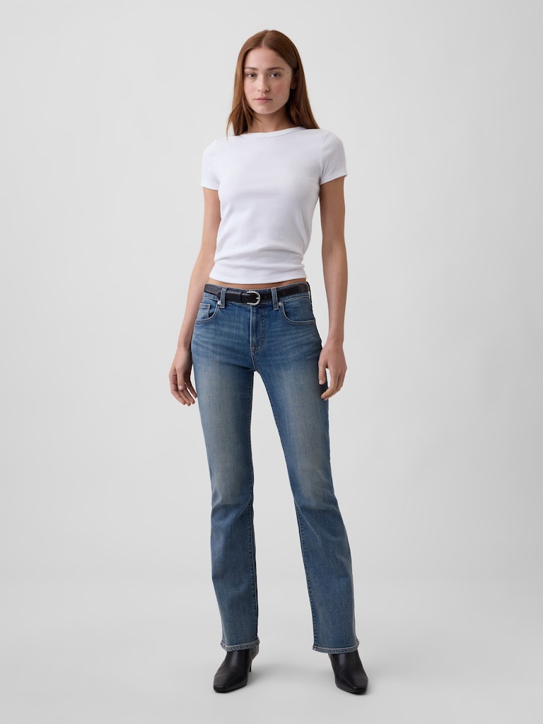 Mid Rise Bootcut Jeans: $39.99 Mid Rise Bootcut Jeans: $39.99