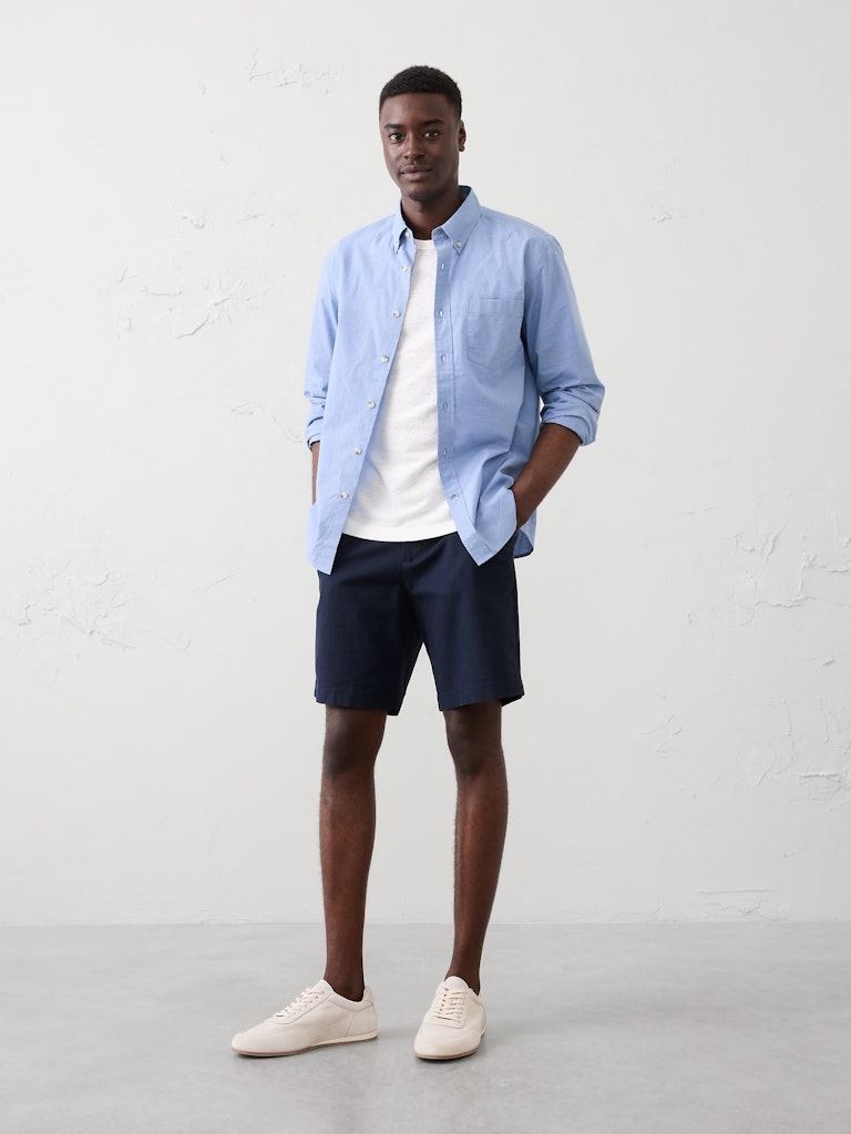 Slim-Fit Softwash Cotton Shirt: $45 Slim-Fit Softwash Cotton Shirt: $45