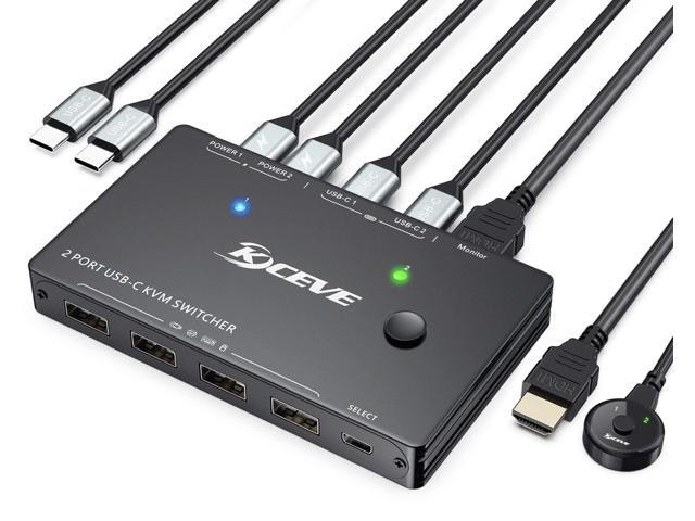 Mleeda 4K 60Hz USB Type-C KVM Switch: $131.59 Mleeda 4K 60Hz USB Type-C KVM Switch: $131.59