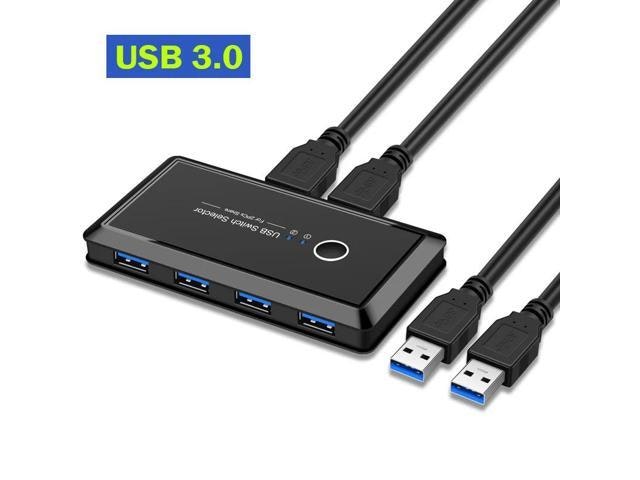 USB 3.0 KVM Switch 2-PC 4-Port Hub: $111.78 USB 3.0 KVM Switch 2-PC 4-Port Hub: $111.78