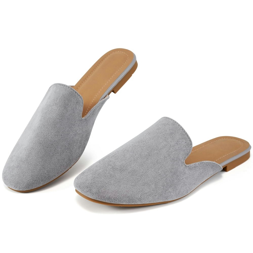 Ecetana Women's Backless Mule Loafers: $19.99 Ecetana Women's Backless Mule Loafers: $19.99
