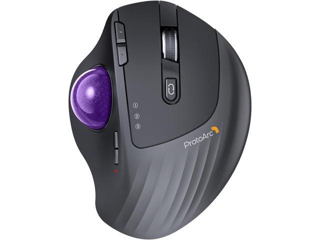 ProtoArc EM01 Wireless Ergonomic Bluetooth Trackball Mouse: $93.58