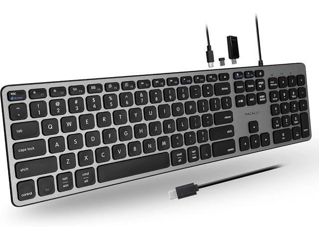 Macally Wired USB-C Keyboard: $136.48 Macally Wired USB-C Keyboard: $136.48