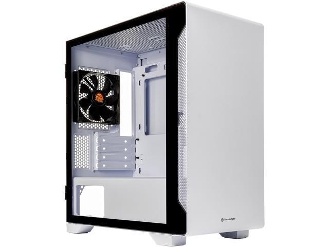 Thermaltake S100 Tempered Glass Snow Micro-ATX Mini-Tower Case: $69.99