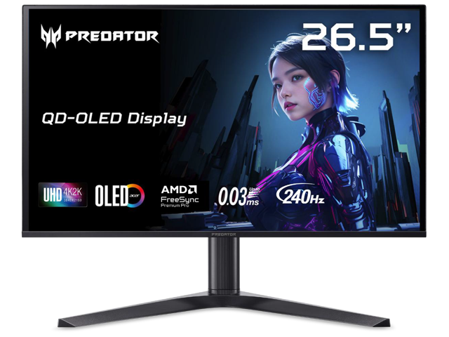 Acer Predator 27" 4K HDR OLED G-Sync Monitor: $599.99