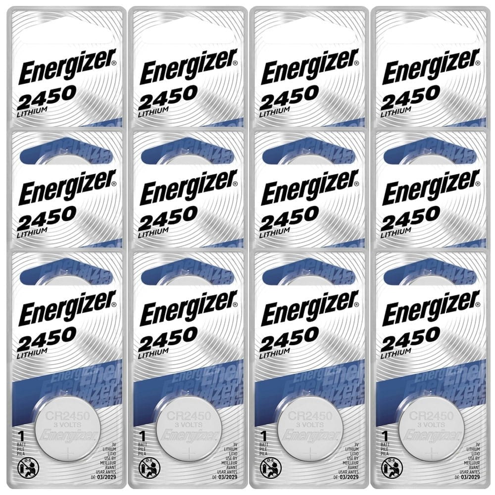 Energizer 3V CR2450 Lithium Battery 12-Pack: $17.99 Energizer 3V CR2450 Lithium Battery 12-Pack: $17.99