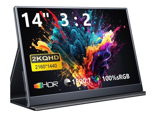 14-inch 1440p IPS Portable Monitor: $119.99