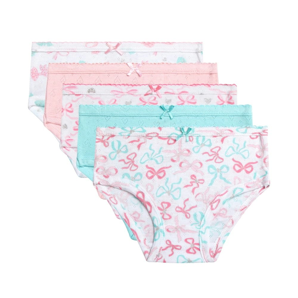 Princess Rose Toddler Girls Cotton Hipster Underwear 5-Pack: $11.68