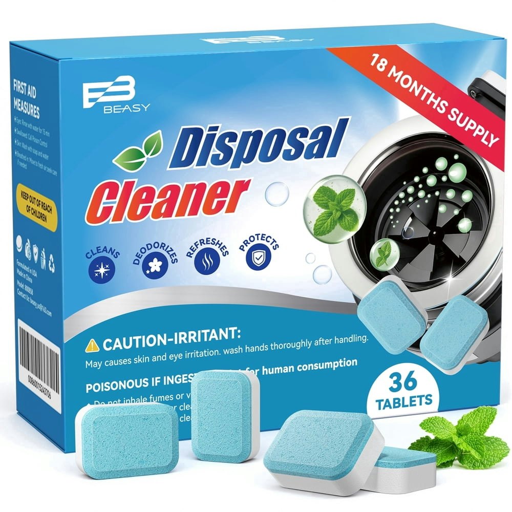 Beasy Garbage Disposal Cleaner and Deodorizer Tablets 36-Pack: $14.99