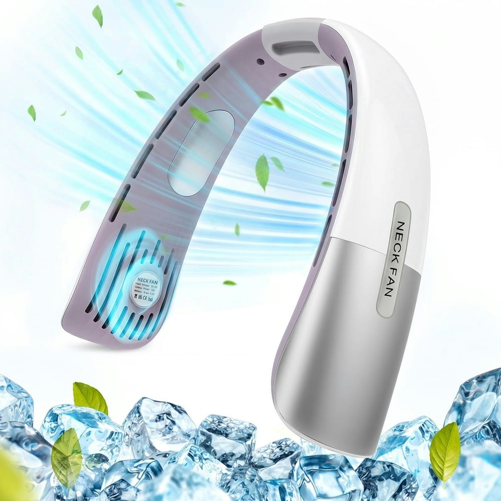 Nogroa 5-Speed Portable Neck Fan: $16.99