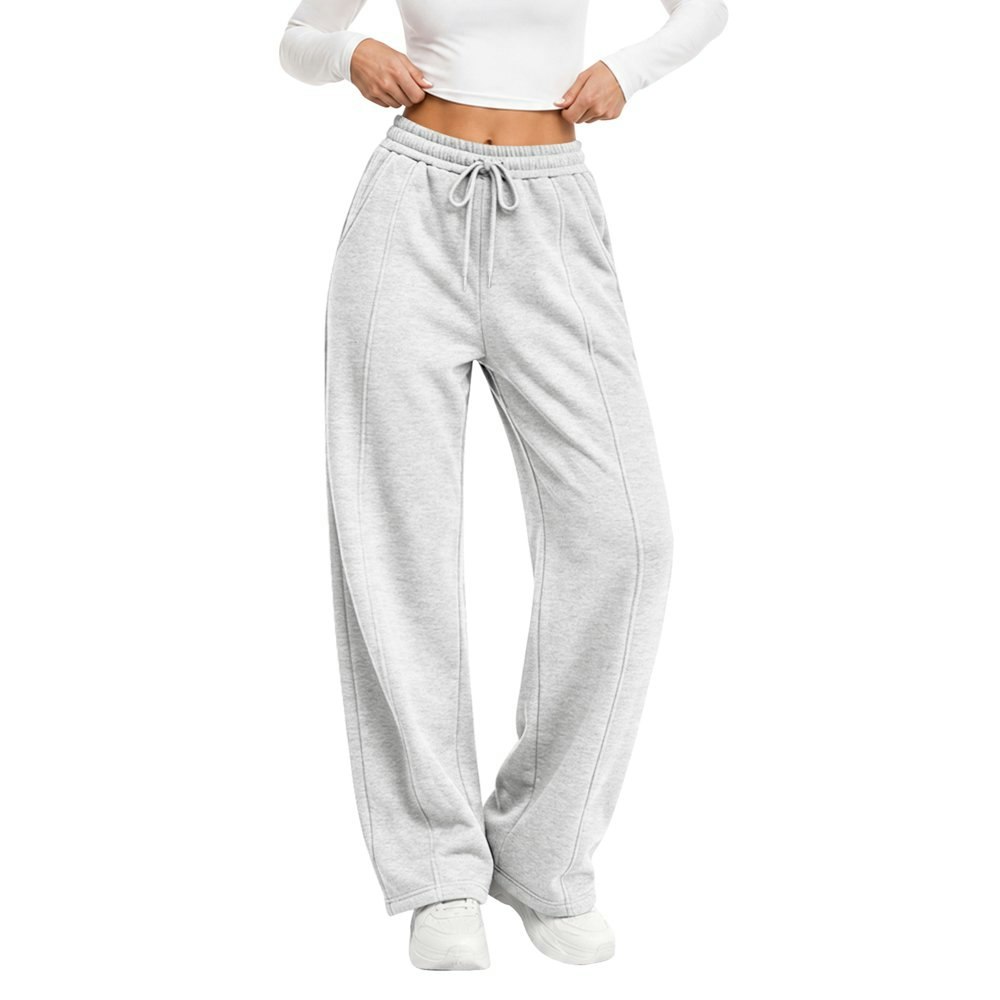 Temofon Women's Wide Leg High-Waisted Sweatpants: $14.99 Temofon Women's Wide Leg High-Waisted Sweatpants: $14.99