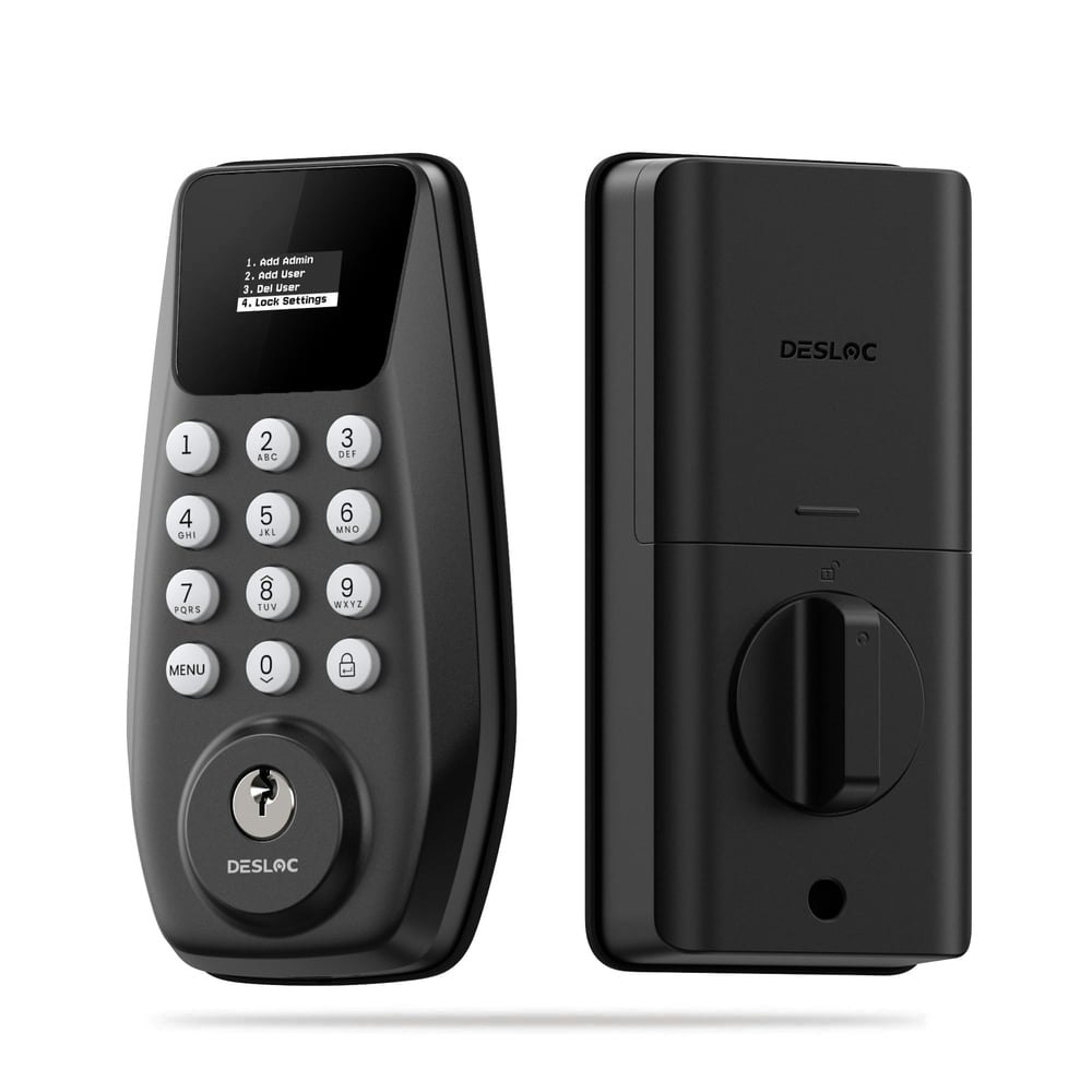 Desloc C100-W Smart Door Lock with Display: $39.99
