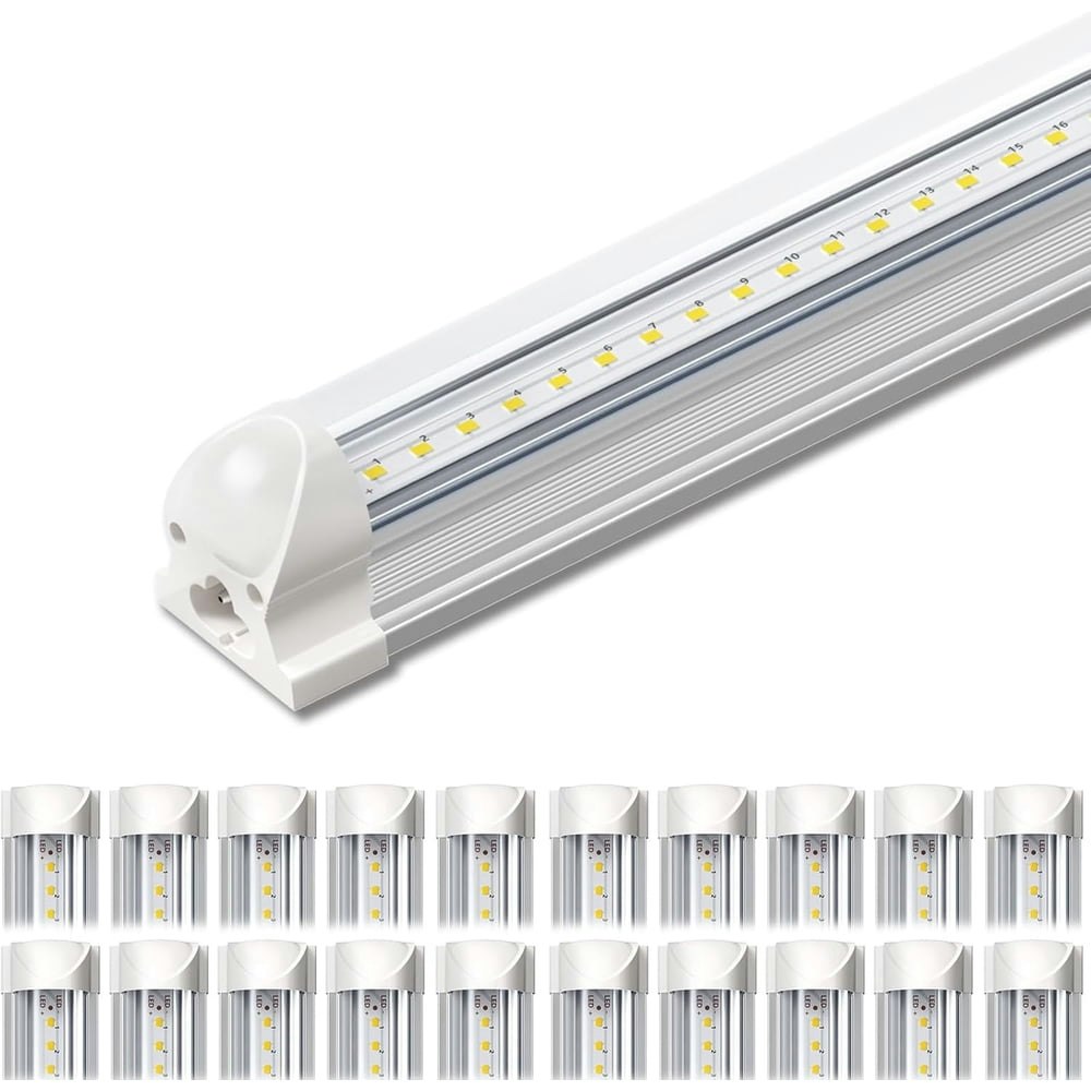 Shinestar 4-Foot T8 40W 5,000LM LED Tube Light 20-Pack: $110