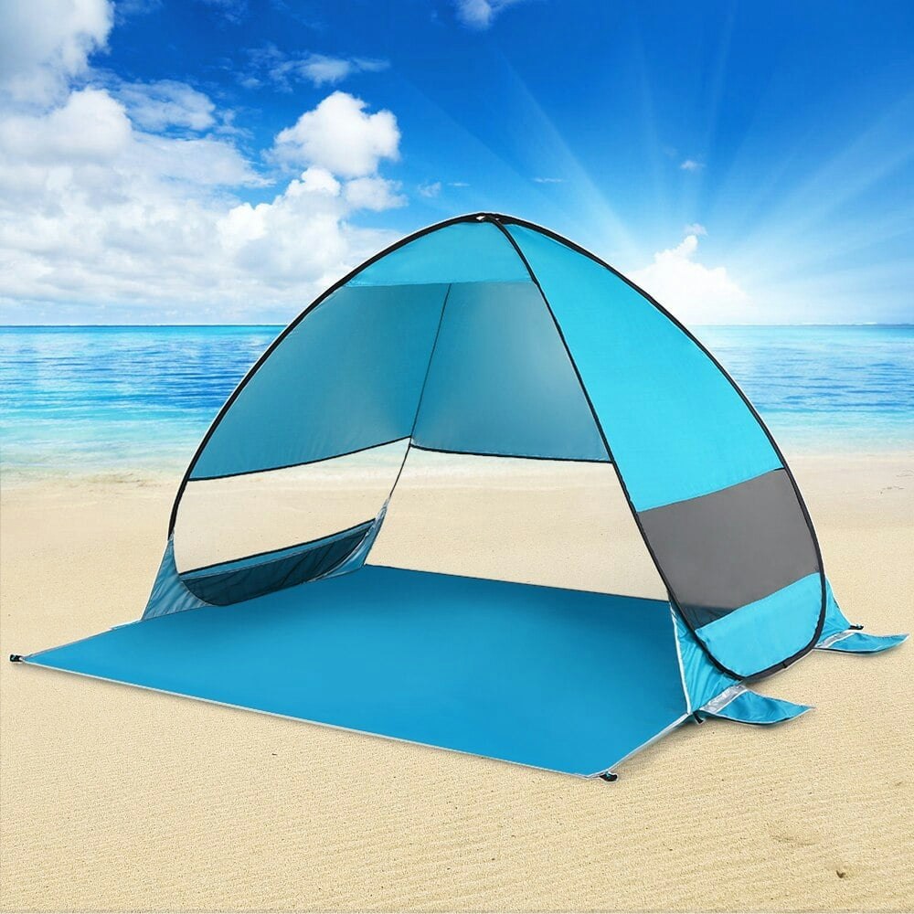Pop Up Beach Tent Sun Shelter: $22.31