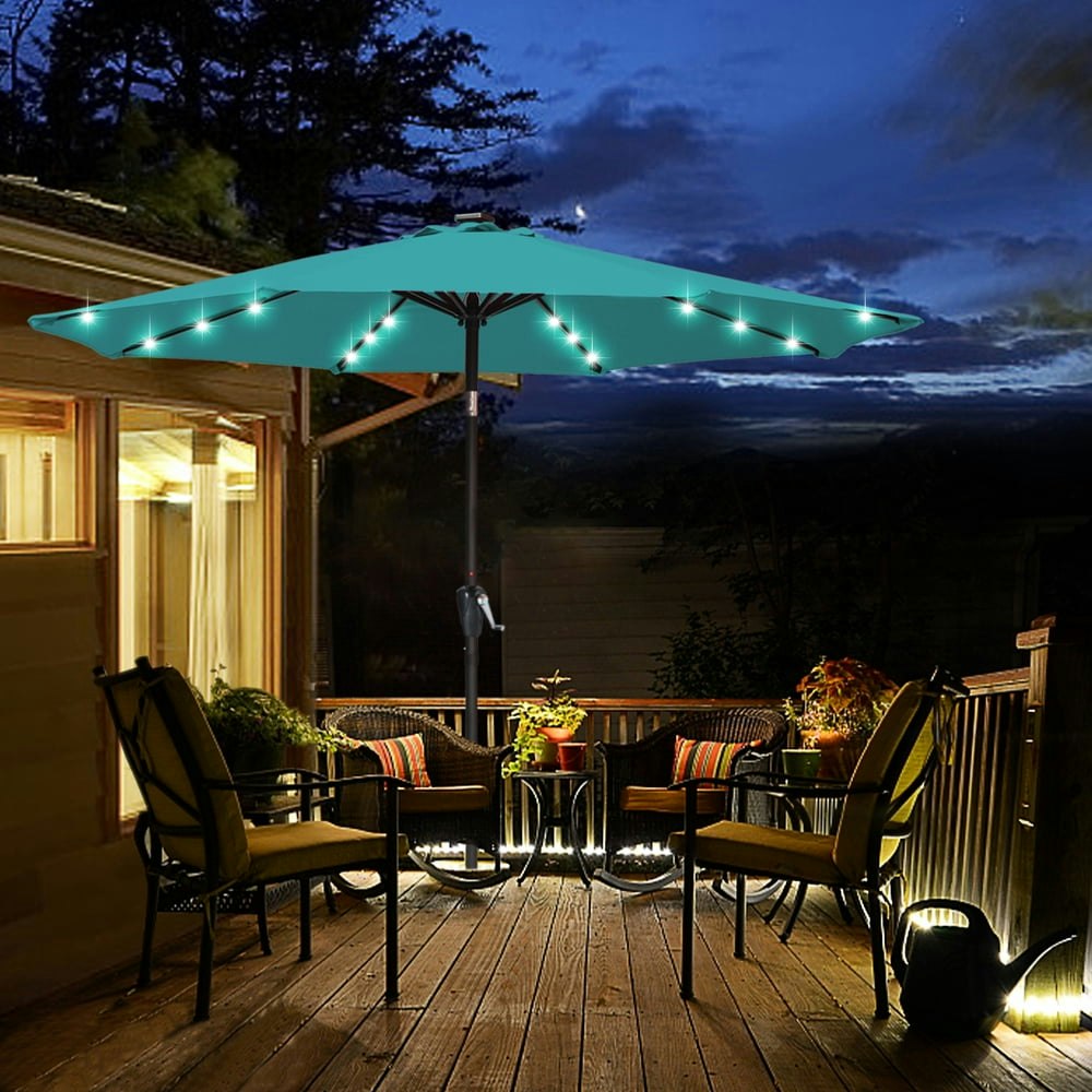 Abccanopy 7.5-Foot Solar LED Patio Umbrella: $64.95 Abccanopy 7.5-Foot Solar LED Patio Umbrella: $64.95