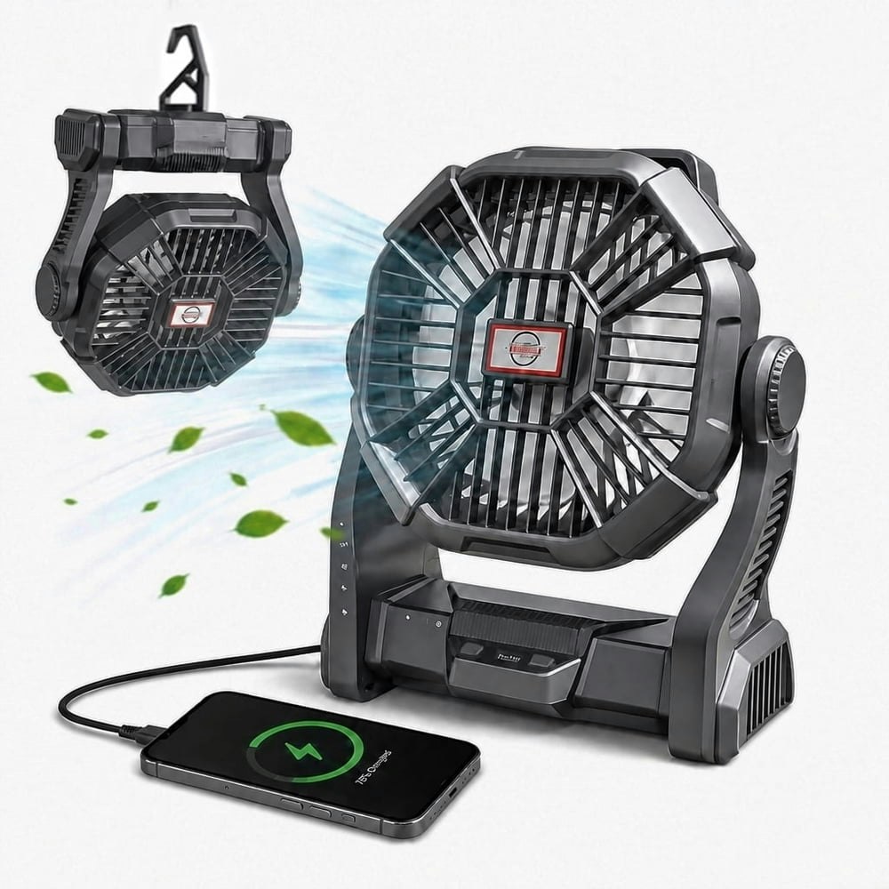 Daybetter Portable Camping Fan with Light: $22.99 Daybetter Portable Camping Fan with Light: $22.99