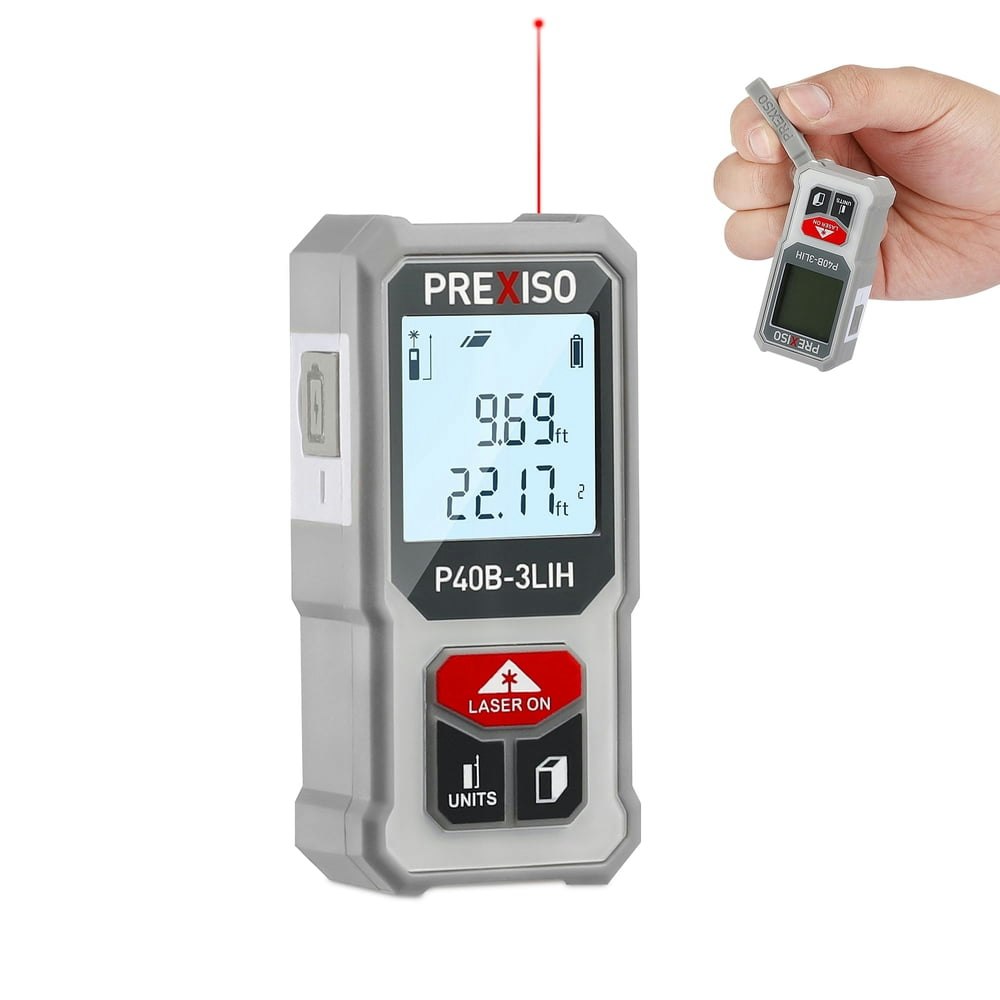 Prexiso 40m Laser Distance Meter: $34.99 Prexiso 40m Laser Distance Meter: $34.99