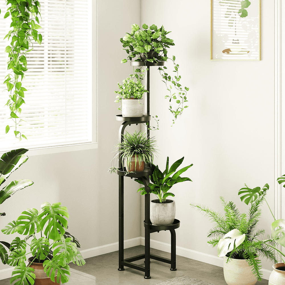 Bamworld 4-Tier Metal Plant Stand: $32.99