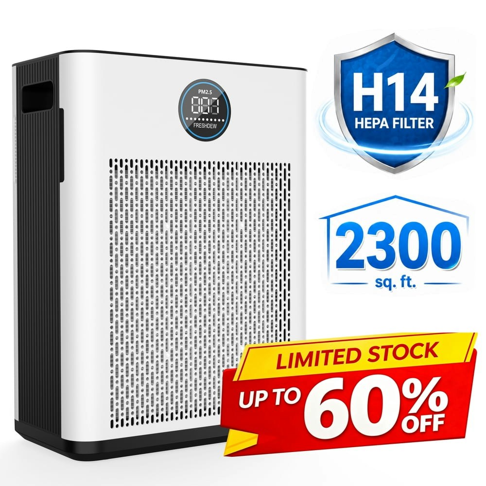 Freshdew Air Purifier: $69.99 Freshdew Air Purifier: $69.99