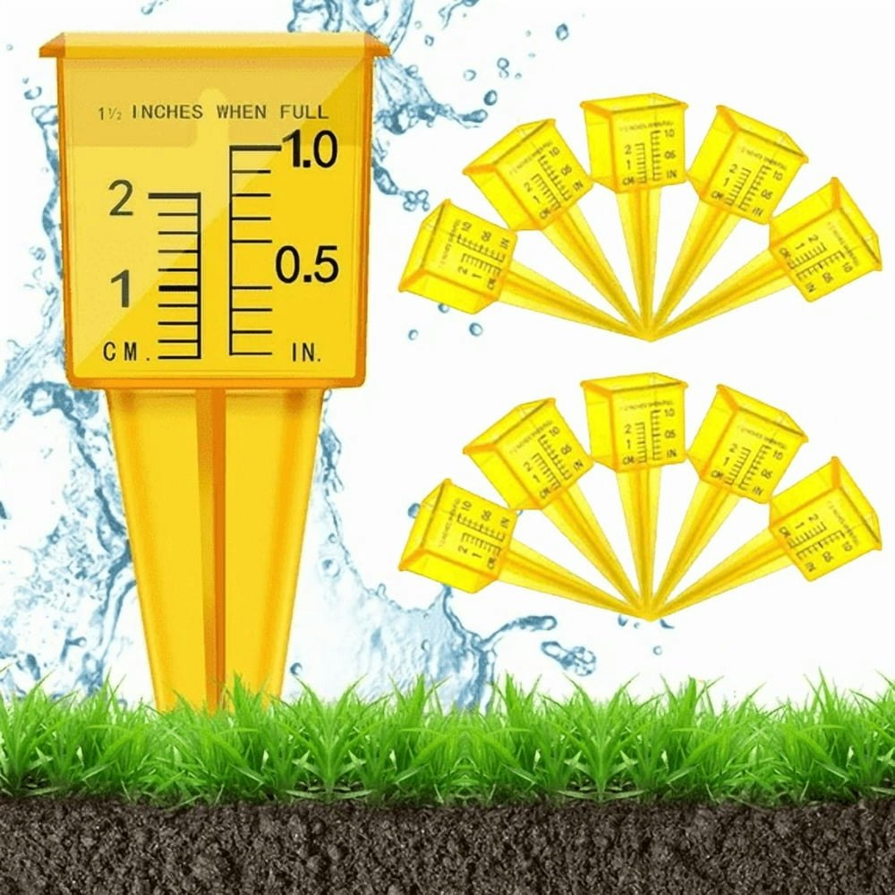 Vongem Plastic Rain Gauge 10-Pack: $10.99 Vongem Plastic Rain Gauge 10-Pack: $10.99