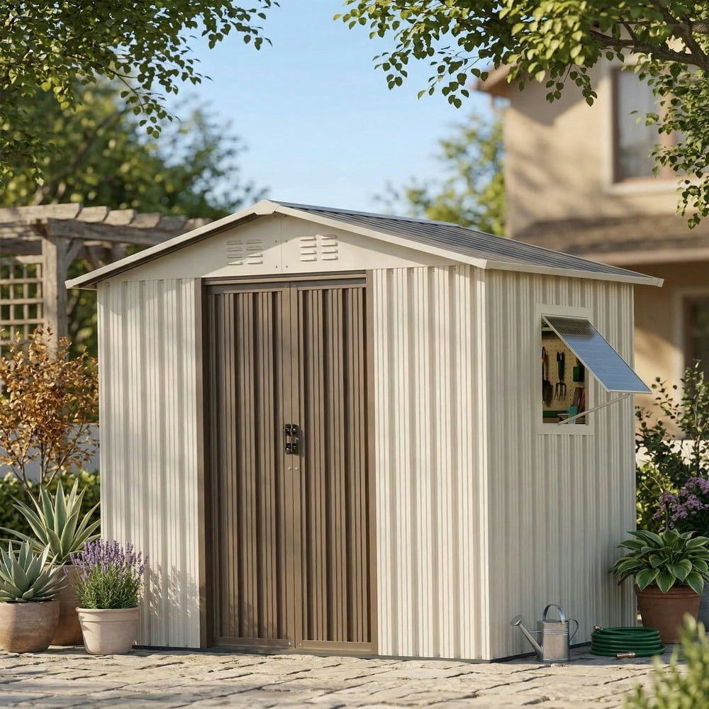 6x4 Outdoor Steel Storage Shed: $189.99 6x4 Outdoor Steel Storage Shed: $189.99