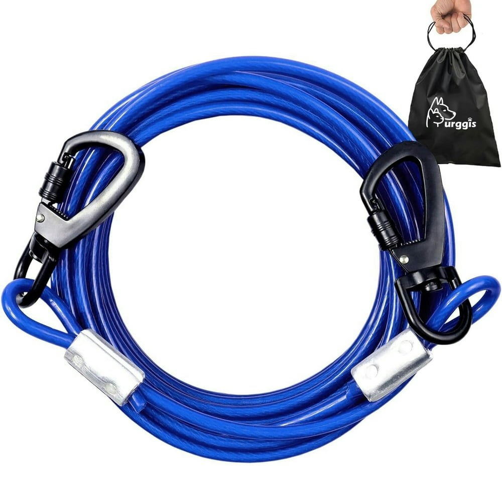 Furggis 20-Foot Heavy-Duty Dog Tie-Out Cable: $15.99