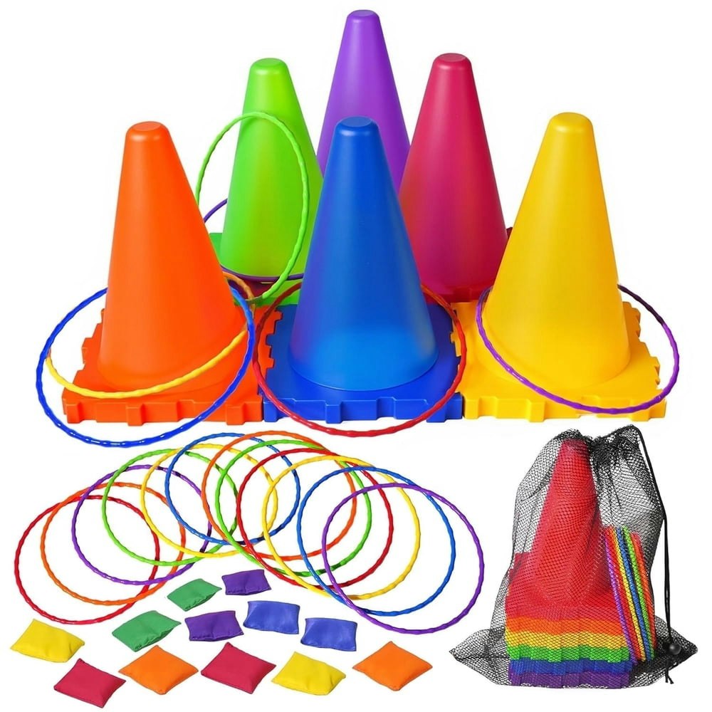 3-in-1 Bean Bag and Ring Toss Game Set: $18.89 3-in-1 Bean Bag and Ring Toss Game Set: $18.89