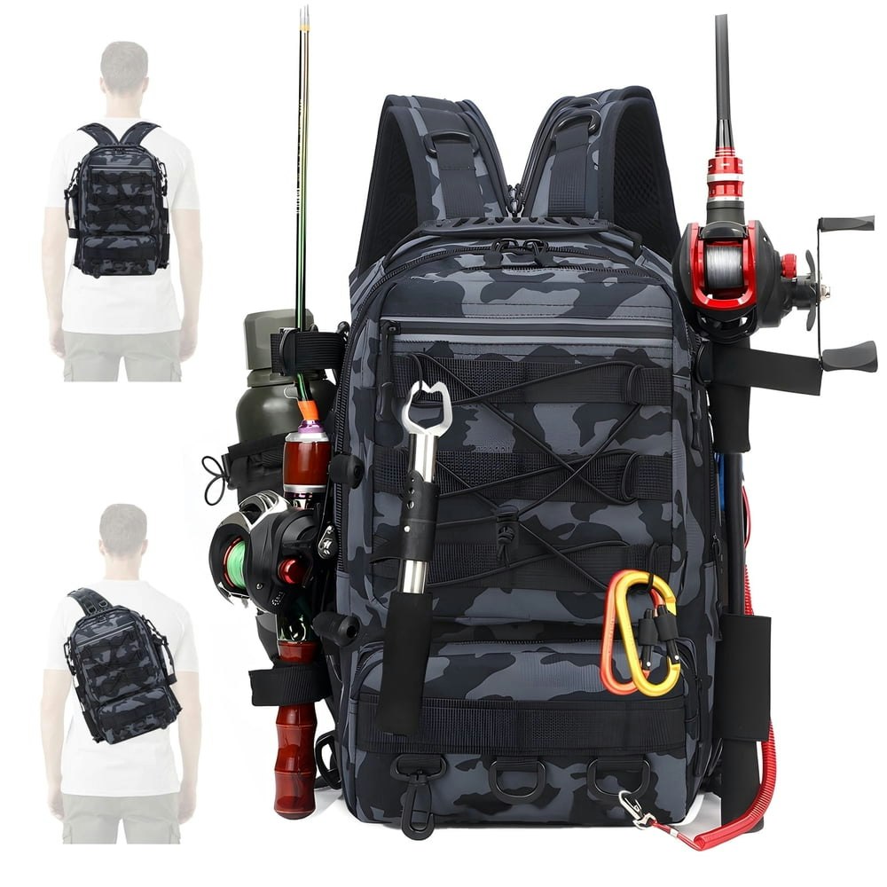 Ytaky 45L Fishing Backpack with Rod Holder: $20.69 Ytaky 45L Fishing Backpack with Rod Holder: $20.69