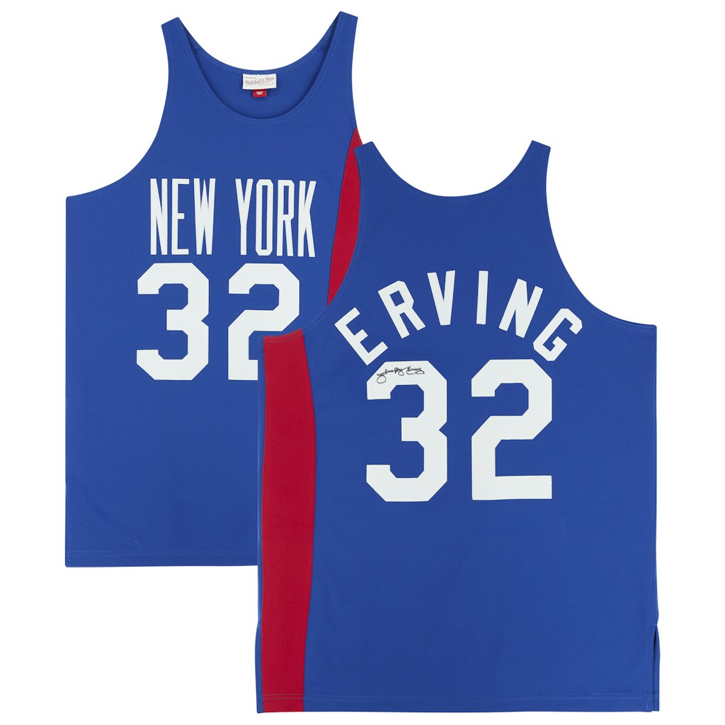 Julius Erving Autographed Mitchell & Ness New York Nets Jersey: $699.99 Julius Erving Autographed Mitchell & Ness New York Nets Jersey: $699.99