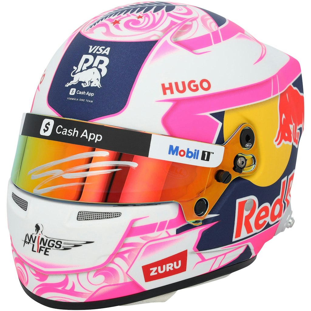 Liam Lawson Visa Cash App RB Formula One Team Autographed 1:2 Scale Bell Helmet: $599.99 Liam Lawson Visa Cash App RB Formula One Team Autographed 1:2 Scale Bell Helmet: $599.99