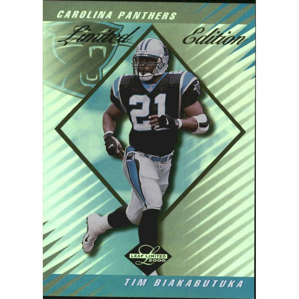 2000 Leaf Limited Tim Biakabutuka Trading Card #118: $12