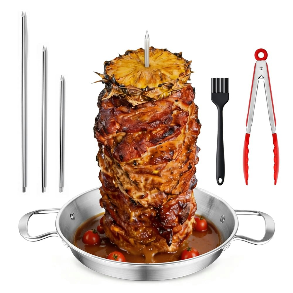 Walchoice Vertical Al Pastor Skewer Set: $12.99 Walchoice Vertical Al Pastor Skewer Set: $12.99