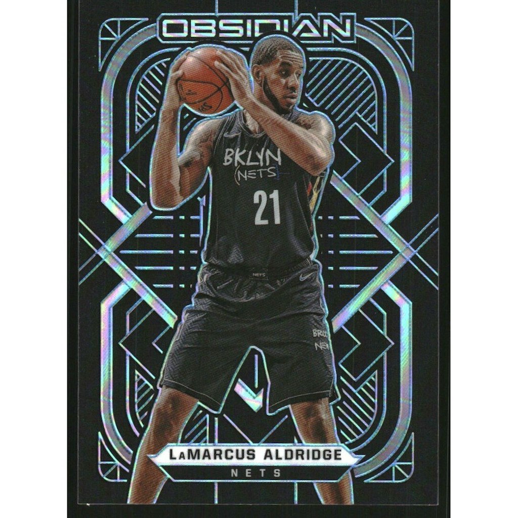 2020-21 Panini Obsidian Electric Etch Blue LaMarcus Aldridge Card: $12 2020-21 Panini Obsidian Electric Etch Blue LaMarcus Aldridge Card: $12