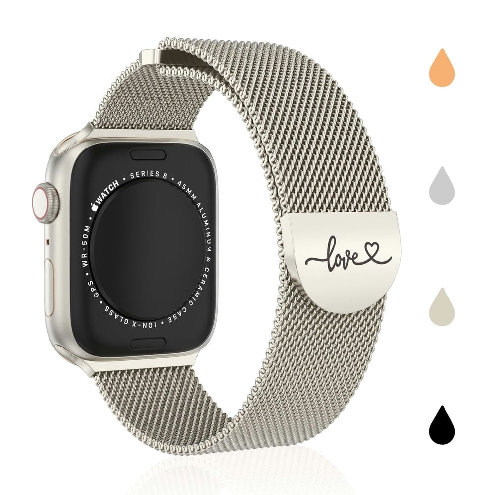 Xiuda Stainless Steel Magnetic Milanese Loop for Apple Watch: $14.99 Xiuda Stainless Steel Magnetic Milanese Loop for Apple Watch: $14.99