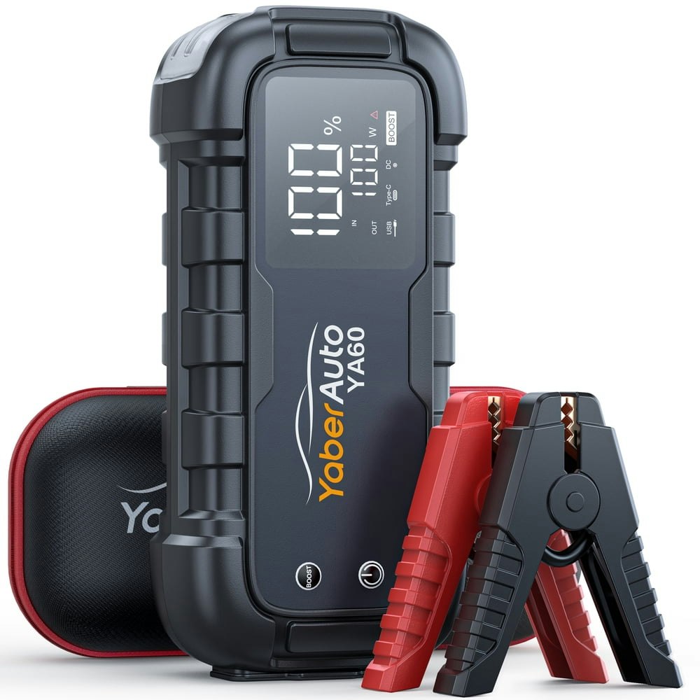 YaberAuto 6,000A Car Jump Starter: $71.99 YaberAuto 6,000A Car Jump Starter: $71.99