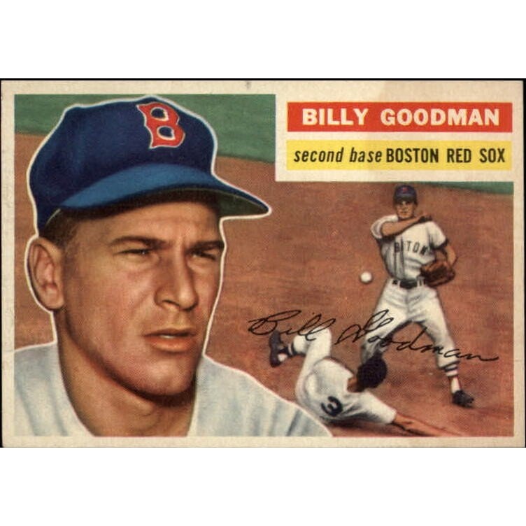 1956 Topps Billy Goodman Baseball Card: $14 1956 Topps Billy Goodman Baseball Card: $14