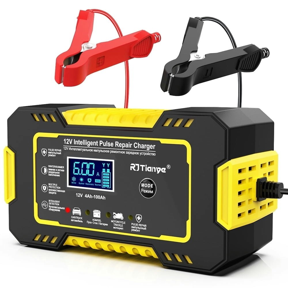 12V 6A Automatic Battery Charger and Maintainer: $19.79 12V 6A Automatic Battery Charger and Maintainer: $19.79
