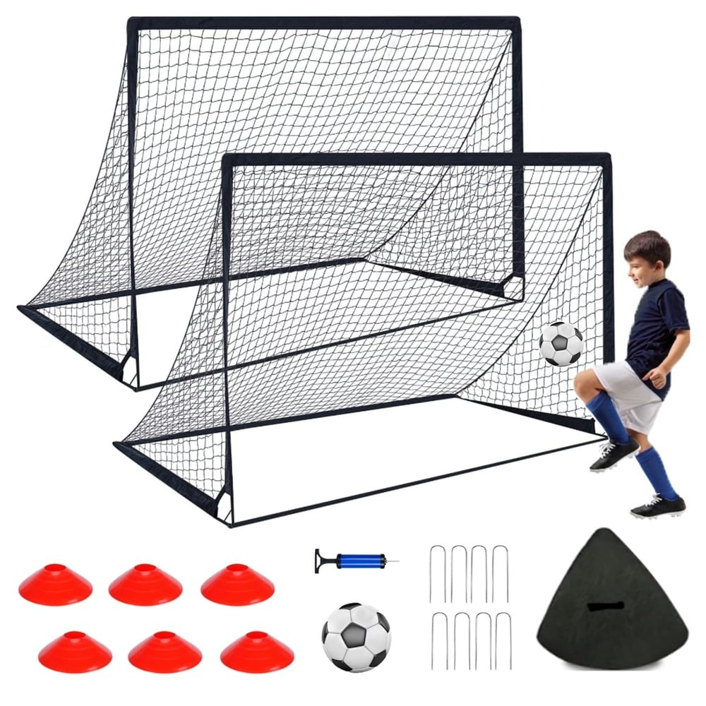 Vipuse 4x3ft Soccer Goal and Ball Training Kit 2-Pack: $29.95 Vipuse 4x3ft Soccer Goal and Ball Training Kit 2-Pack: $29.95