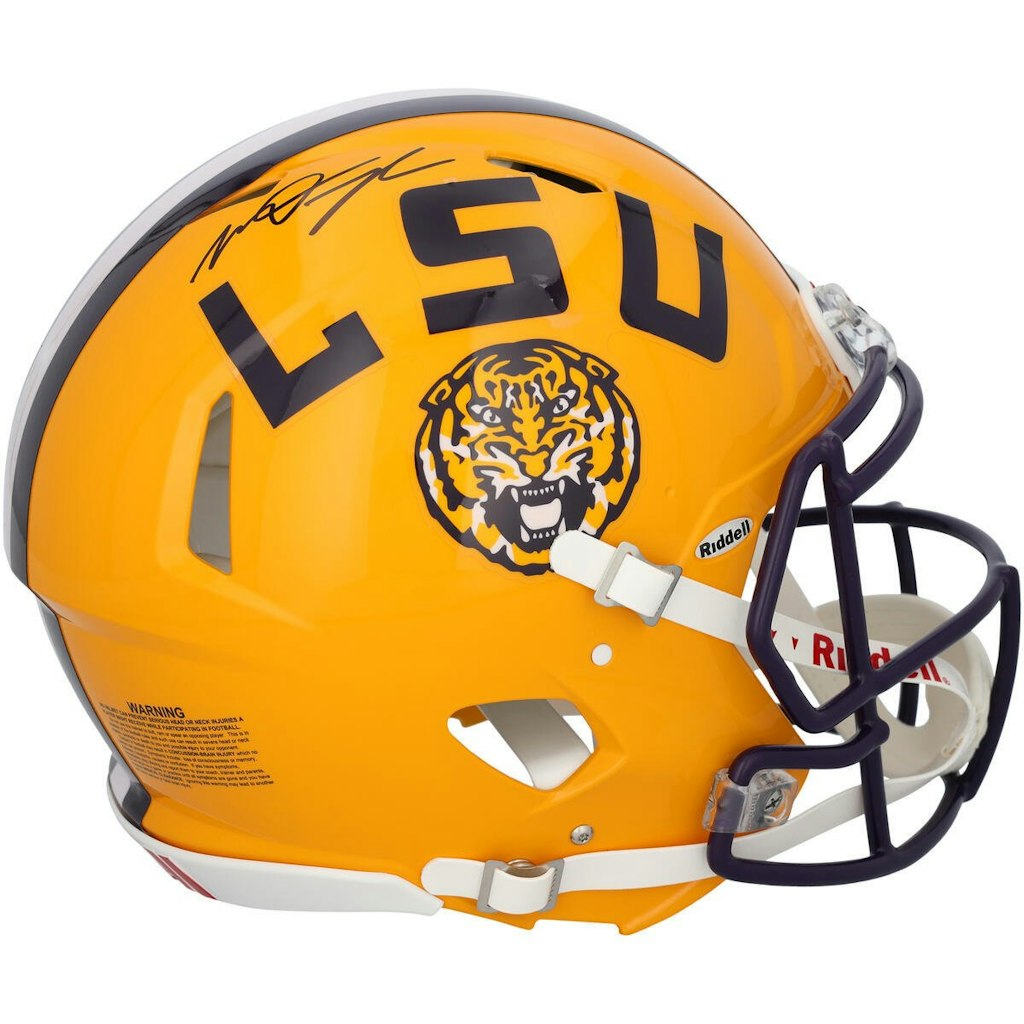 Mason Taylor Autographed Riddell LSU Tigers Speed Authentic Helmet: $599.99
