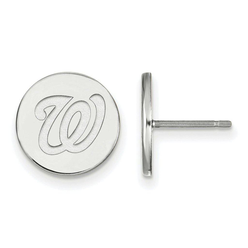 Washington Nationals Sterling Silver XS Post Earrings: $189.99 Washington Nationals Sterling Silver XS Post Earrings: $189.99