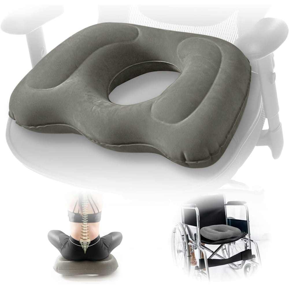 Portable Inflatable Donut Cushion: $11.89 Portable Inflatable Donut Cushion: $11.89