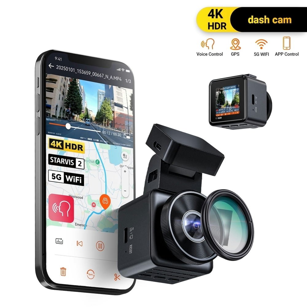 Vantrue 4K Mini Dash Cam: $134.99
