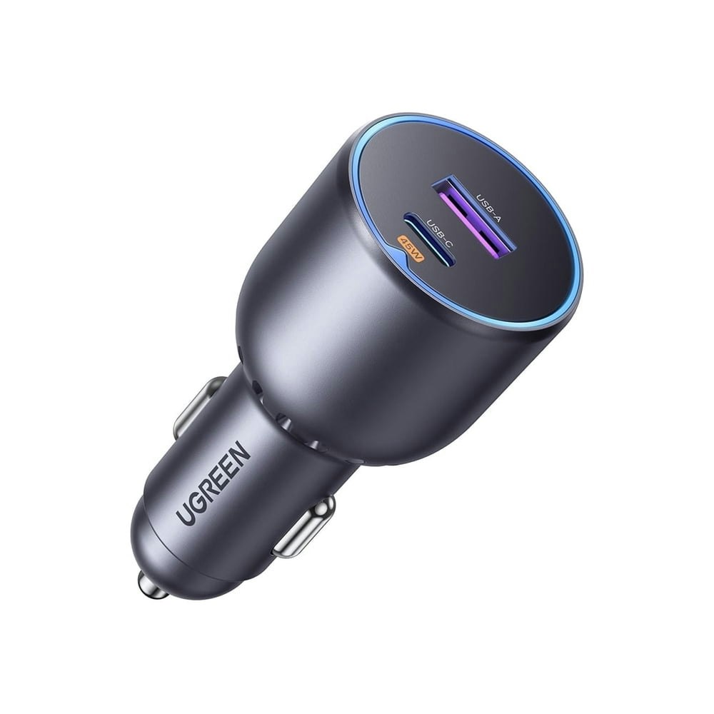 Ugreen 63W Dual Port USB-C Car Charger: $11.39