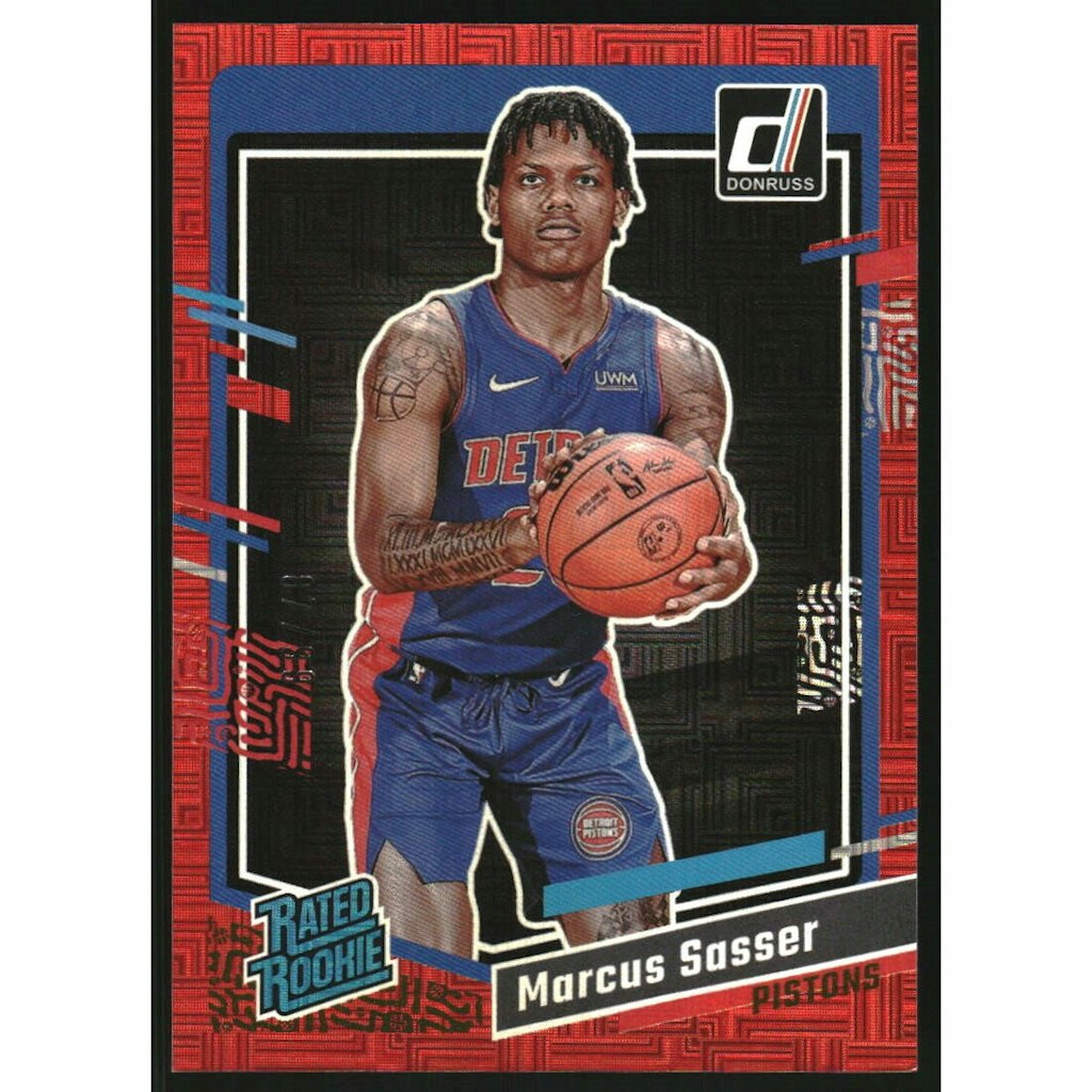 2023-24 Donruss Choice Red Marcus Sasser #222 Trading Card: $13.50