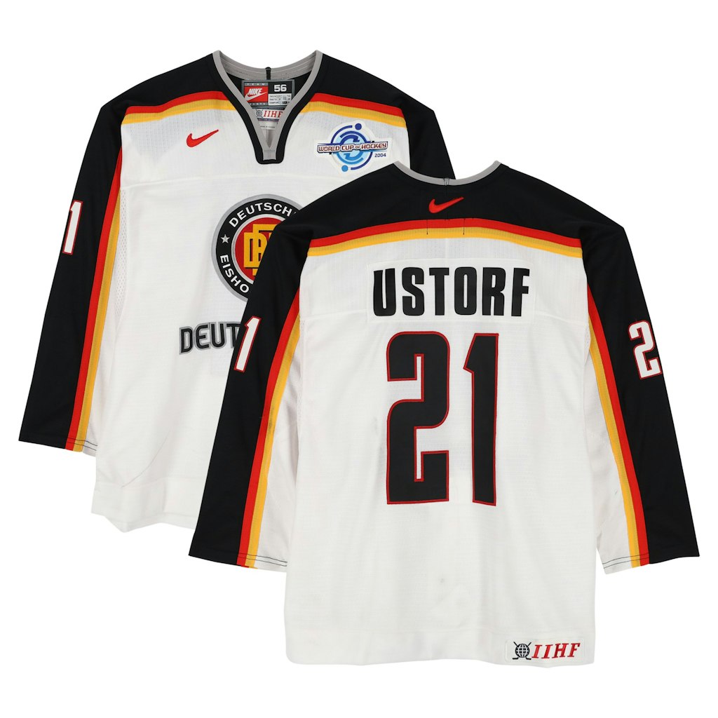 Stefan Ustorf Team Germany 2004 World Cup of Hockey Game-Used Jersey: $2,999.99 Stefan Ustorf Team Germany 2004 World Cup of Hockey Game-Used Jersey: $2,999.99