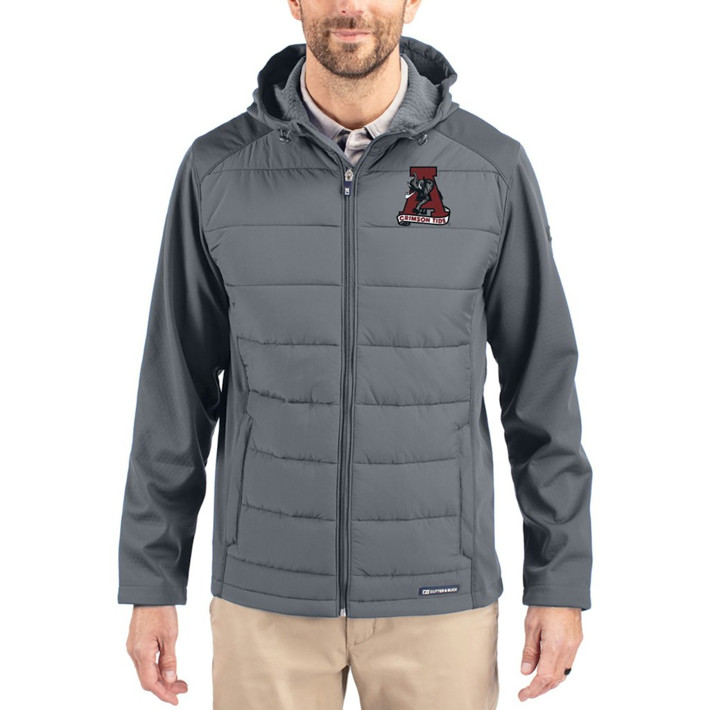 Cutter & Buck Alabama Crimson Tide Evoke Hybrid Full Zip Jacket: $219.99 Cutter & Buck Alabama Crimson Tide Evoke Hybrid Full Zip Jacket: $219.99
