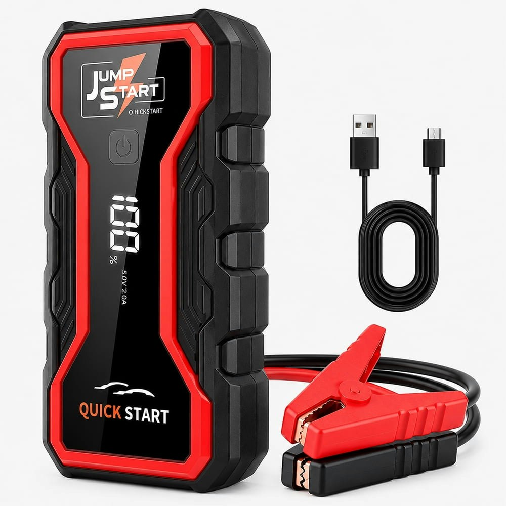 Morsuma 3,200A 28,000mAh Car Battery Jump Starter: $33.74 Morsuma 3,200A 28,000mAh Car Battery Jump Starter: $33.74