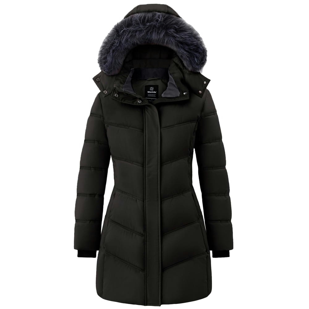 Wantdo Women's Waterproof Quilted Winter Parka: $69.99