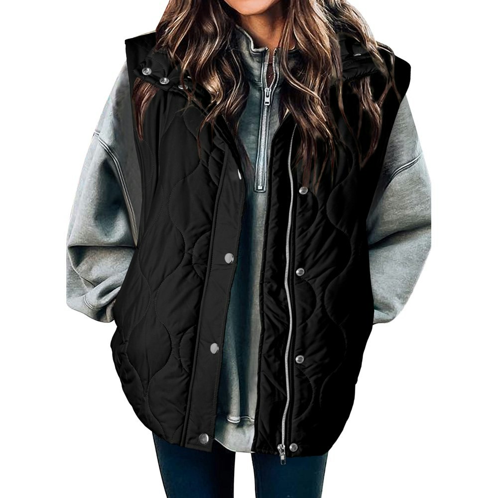Shewin Women's Lightweight Cropped Puffer Vest: $36.99