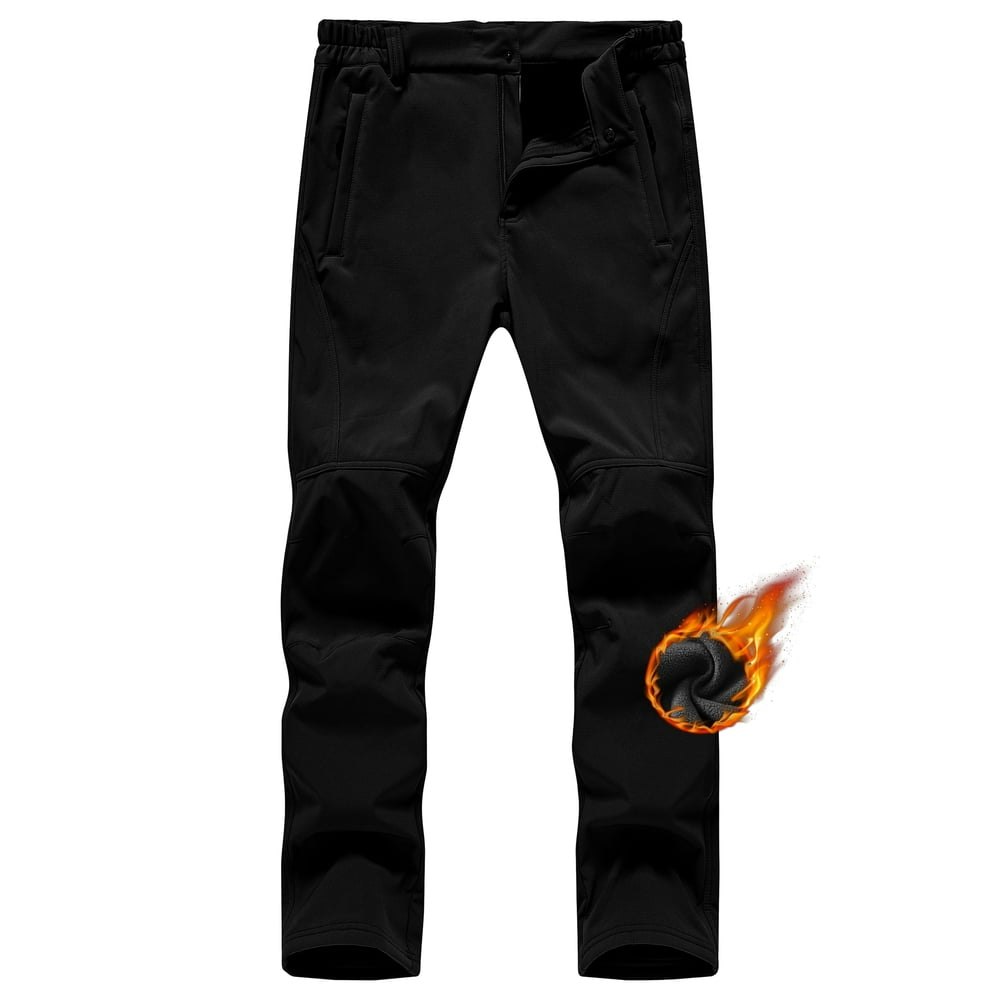 Men's Fleece Lined Water Resistant Ski Pants: $39.99 Men's Fleece Lined Water Resistant Ski Pants: $39.99